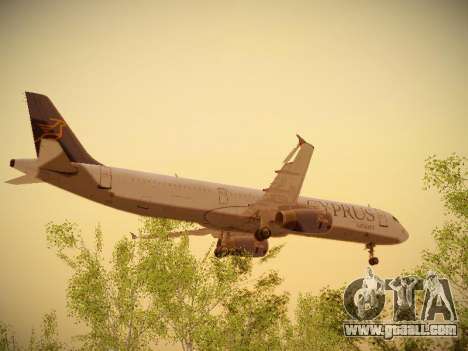 Airbus A321-232 Cyprus Airways for GTA San Andreas