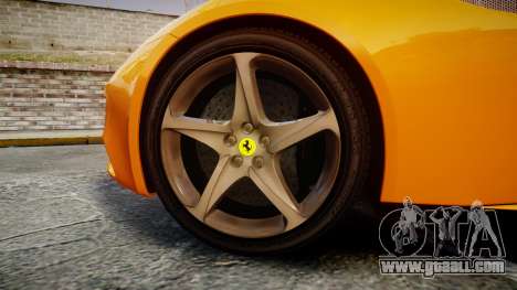 Ferrari FF 2012 Pininfarina Yellow for GTA 4
