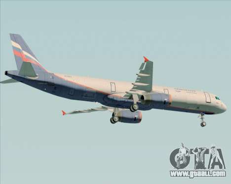 Airbus A321-200 Aeroflot - Russian Airlines for GTA San Andreas