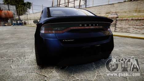 Dodge Dart 2013 Undercover [ELS] for GTA 4