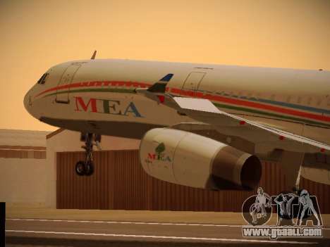 Airbus A321-232 Middle East Airlines for GTA San Andreas