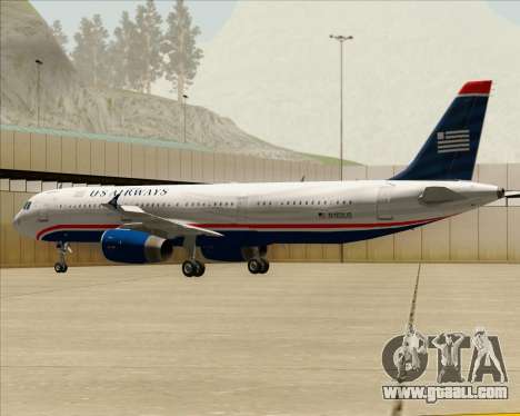 Airbus A321-200 US Airways for GTA San Andreas