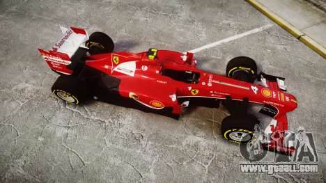 Ferrari F138 v2.0 [RIV] Massa TSD for GTA 4