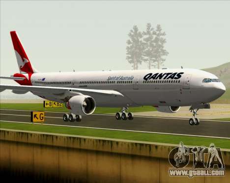 Airbus A330-300 Qantas (New Colors) for GTA San Andreas