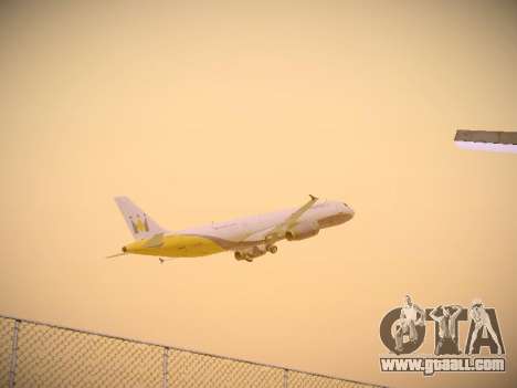 Airbus A321-232 Monarch Airlines for GTA San Andreas