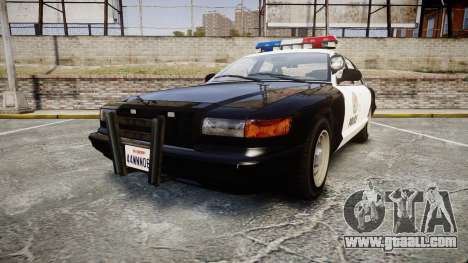 Vapid Police Cruiser MX7000 for GTA 4