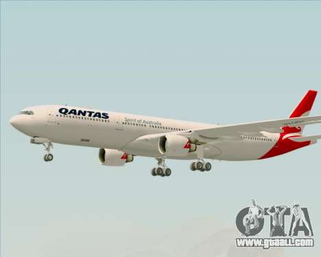 Airbus A330-300 Qantas (New Colors) for GTA San Andreas