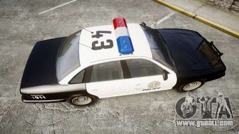 Vapid Police Cruiser MX7000 for GTA 4