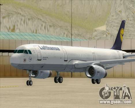 Airbus A321-200 Lufthansa for GTA San Andreas