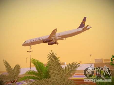 Airbus A321-232 Cyprus Airways for GTA San Andreas