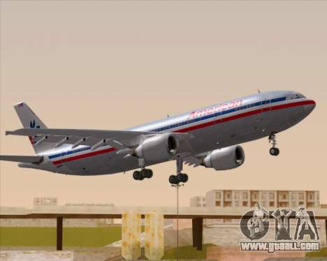 Airbus A300-600 American Airlines for GTA San Andreas