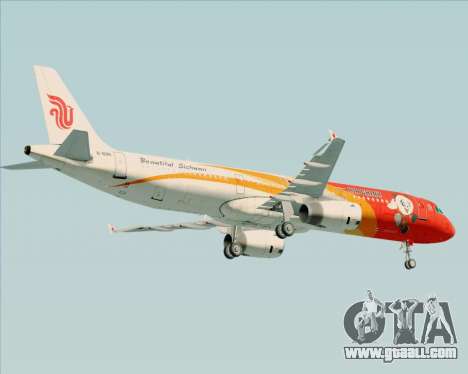 Airbus A321-200 Air China (Beautiful Sichuan) for GTA San Andreas