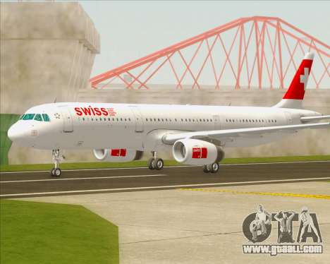 Airbus A321-200 Swiss International Air Lines for GTA San Andreas