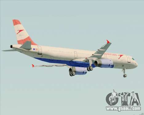 Airbus A321-200 Austrian Airlines for GTA San Andreas