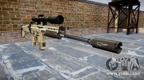 Rifle Mk 17 SCAR-H for GTA 4