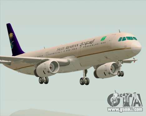 Airbus A321-200 Saudi Arabian Airlines for GTA San Andreas