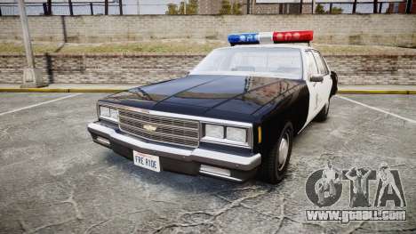 Chevrolet Impala 1985 LAPD [ELS] for GTA 4