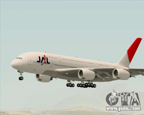 Airbus A380-800 Japan Airlines (JAL) for GTA San Andreas