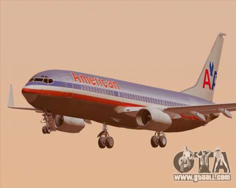 Boeing 737-800 American Airlines for GTA San Andreas