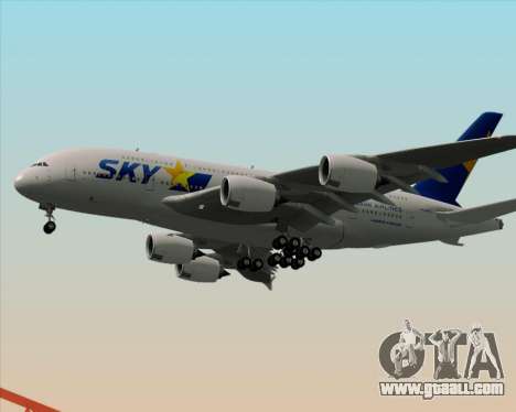 Airbus A380-800 Skymark Airlines for GTA San Andreas