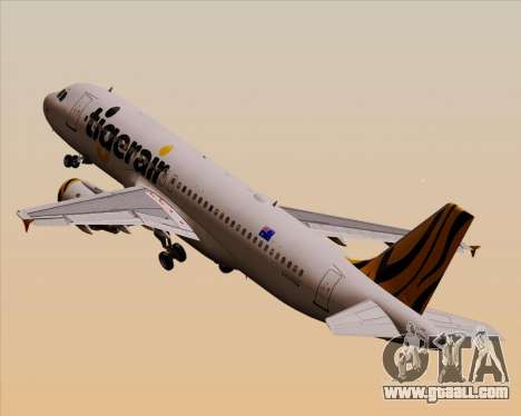 Airbus A320-200 Tigerair Australia for GTA San Andreas