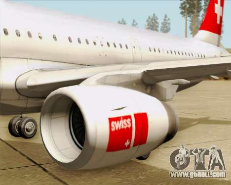Airbus A321-200 Swiss International Air Lines for GTA San Andreas