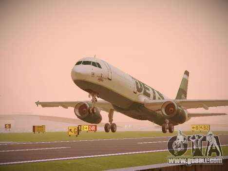 Airbus A321-232 jetBlue NYJets for GTA San Andreas