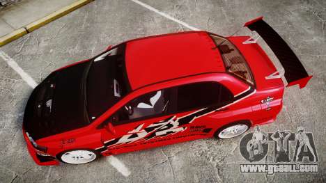 Mitsubishi Lancer Evolution IX Fast and Furious for GTA 4