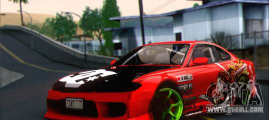 Nissan Silvia S15 Team Drift Monkey for GTA San Andreas