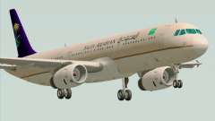 Airbus A321-200 Saudi Arabian Airlines for GTA San Andreas