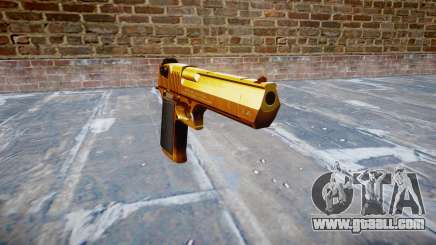 Gun IMI Desert Eagle Mk XIX Gold for GTA 4