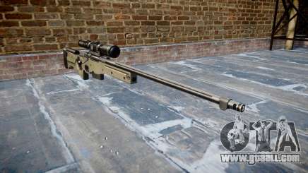 Sniper rifle L96A1 Magnum for GTA 4