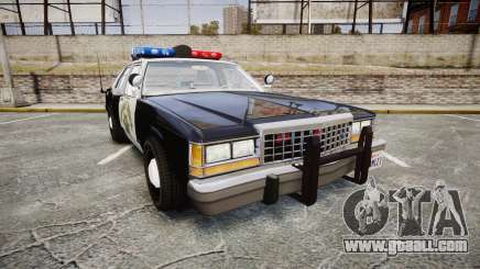 Ford LTD Crown Victoria 1987 Police CHP1 [ELS] for GTA 4