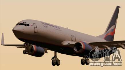 Boeing 737-8LJ Aeroflot - Russian Airlines for GTA San Andreas