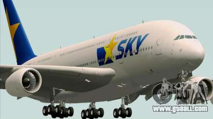 Airbus A380-800 Skymark Airlines for GTA San Andreas