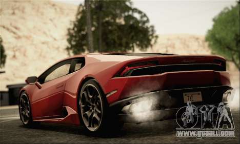 Lamborghini Huracan LP610-4 2015 Rim for GTA San Andreas