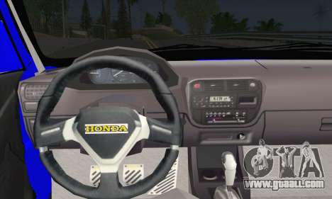 Honda Civic 34 TS 9640 INDIGO for GTA San Andreas