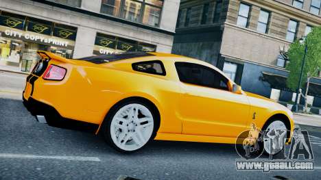 Ford Shelby Mustang GT500 2011 v1.0 for GTA 4
