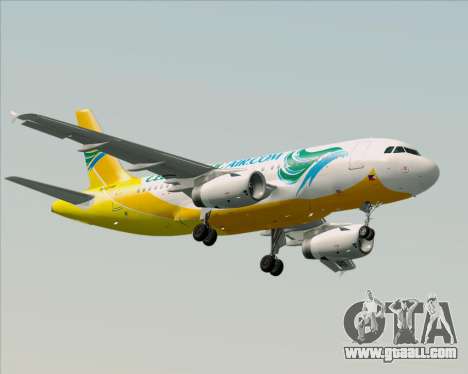 Airbus A319-100 Cebu Pacific Air for GTA San Andreas