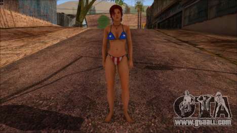 Modern Woman Skin 4 for GTA San Andreas