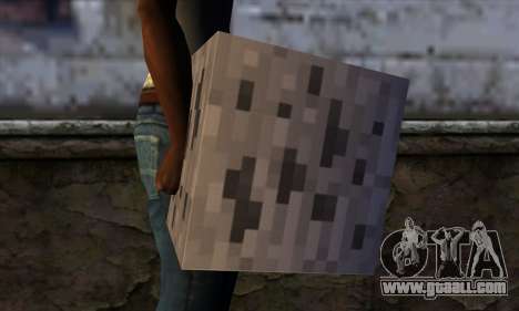 Block (Minecraft) v3 for GTA San Andreas