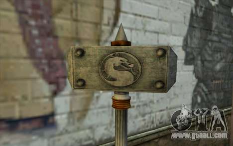 Shao Kahn Hammer From Mortal Kombat 9 for GTA San Andreas