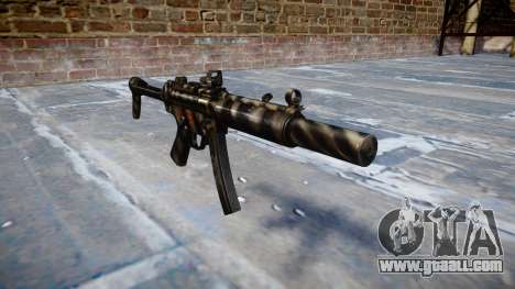 Gun MP5SD DRS FS c target for GTA 4