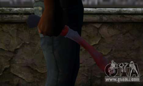 Bloody Machete from Far Cry for GTA San Andreas