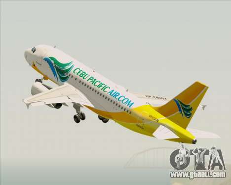 Airbus A319-100 Cebu Pacific Air for GTA San Andreas