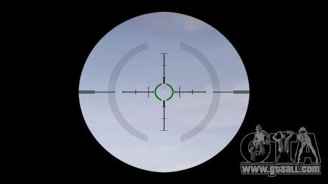 Автомат P416 ACOG silencer PJ4 target for GTA 4