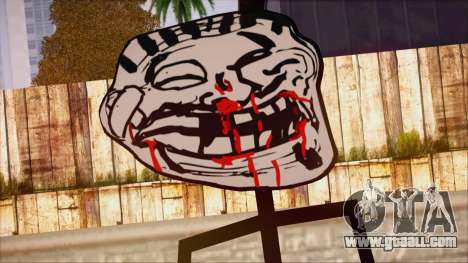Skin de Meme Troll Golpiado for GTA San Andreas