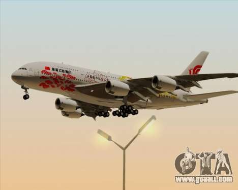 Airbus A380-800 Air China for GTA San Andreas