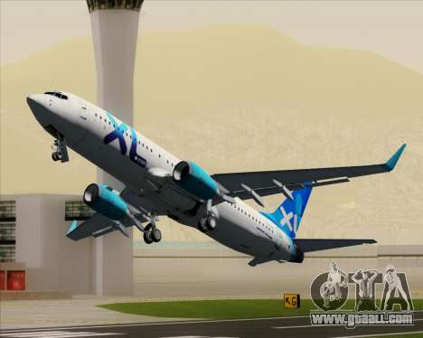 Boeing 737-800 XL Airways for GTA San Andreas