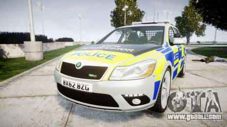 Skoda Octavia vRS Comb Metropolitan Police [ELS] for GTA 4